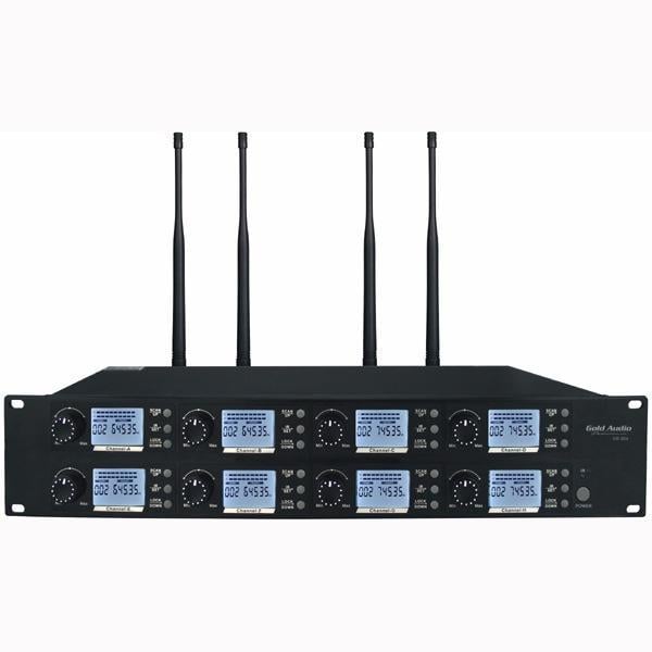 Gold Audio PRO 2008 Sekiz Kanallı UHF Mikrofon Alıcısı