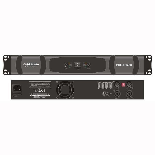 Gold Audio PRO-D1400 Power Amplifikatör