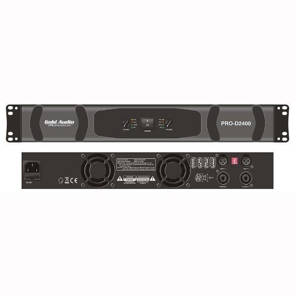 Gold Audio PRO-D2400 Power Amplifikatör
