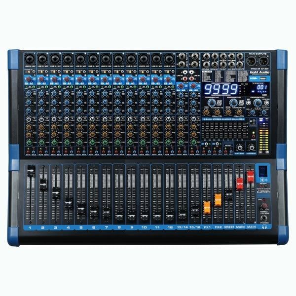 Gold Audio PRO-M 516P 16 Kanal Power Mikser