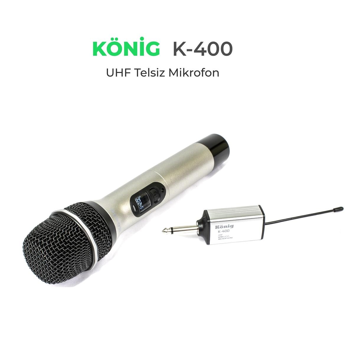 König K–400 E Telsiz Mikrofon
