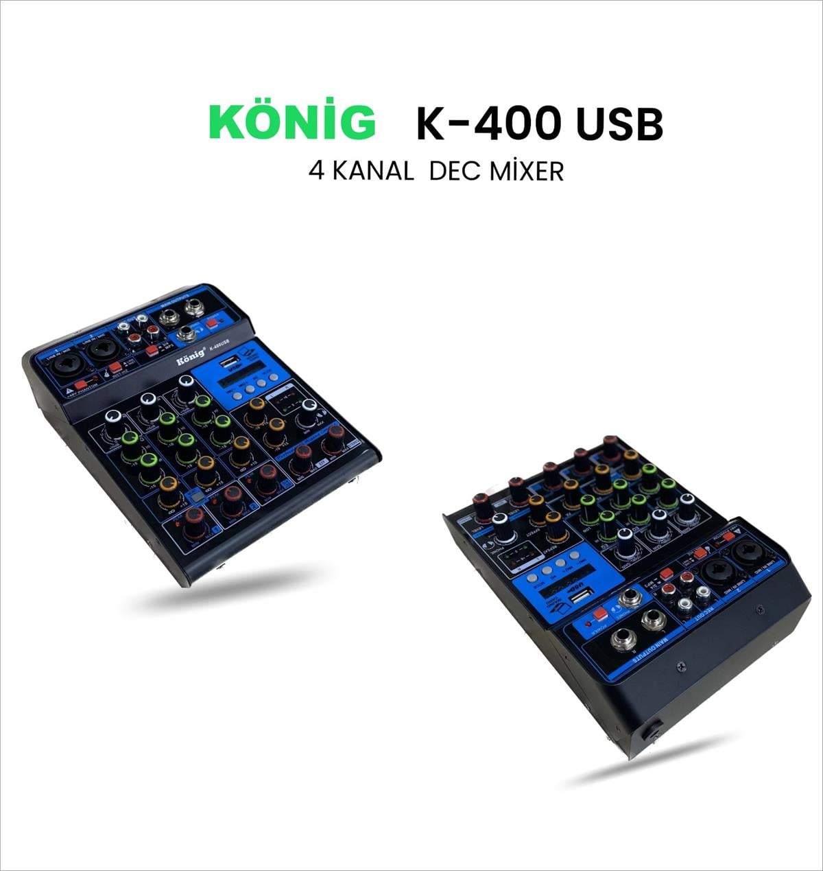 Konig K–400 USB Deck Mikser
