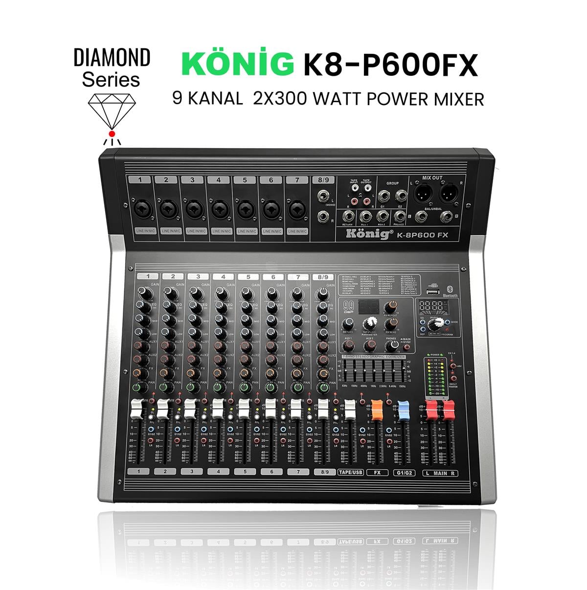 König K–8 P600 FX DIAMOND Power Mikser