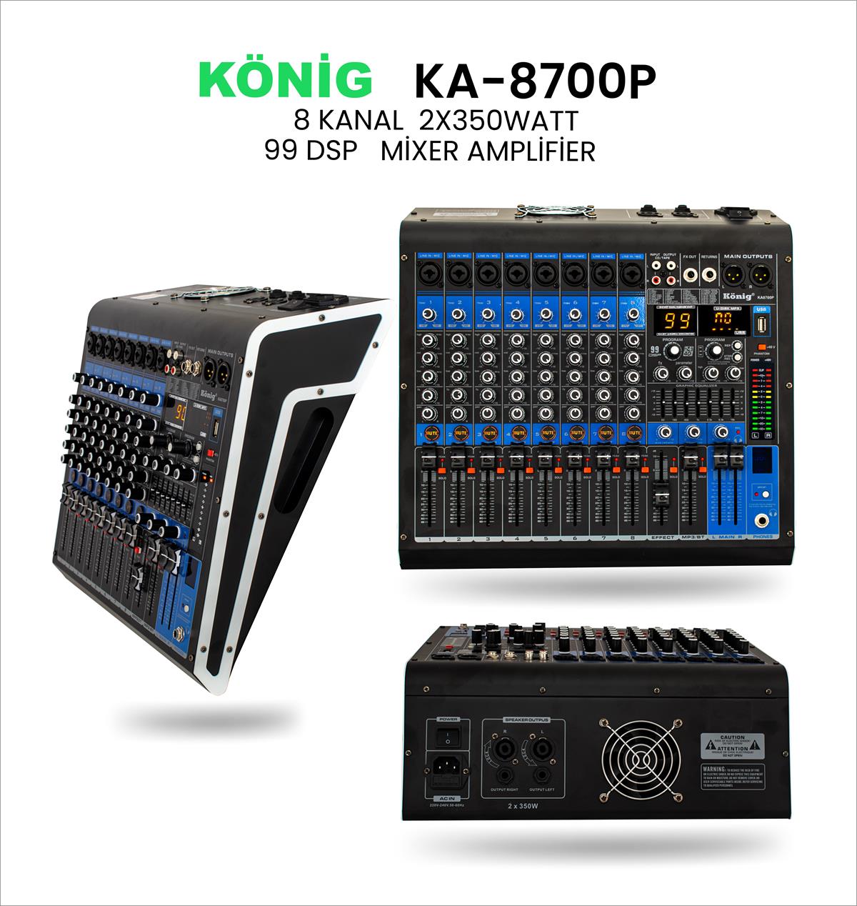 König KA–8700P Power Mikser
