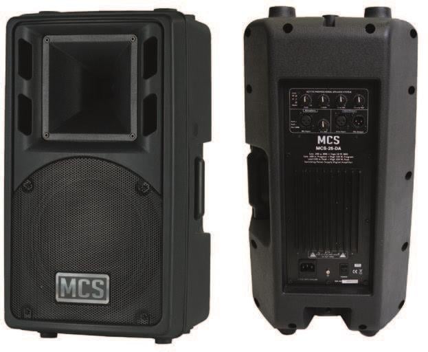 MCS 25 Plastik Hoparlör