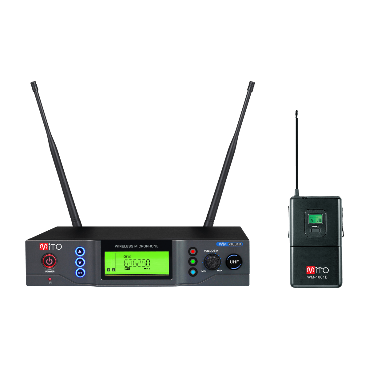 MITO WM-1001 B Kablosuz Yaka Mikrofonu
