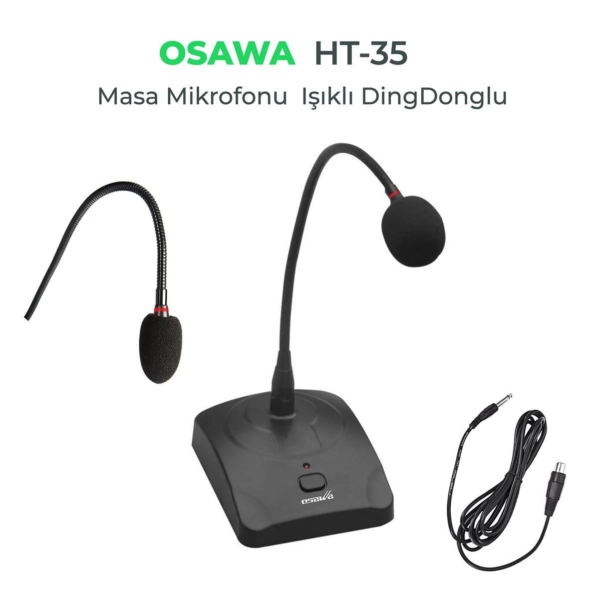 Osawa HT–35 Kondansatörlü Kürsü Mikrofon