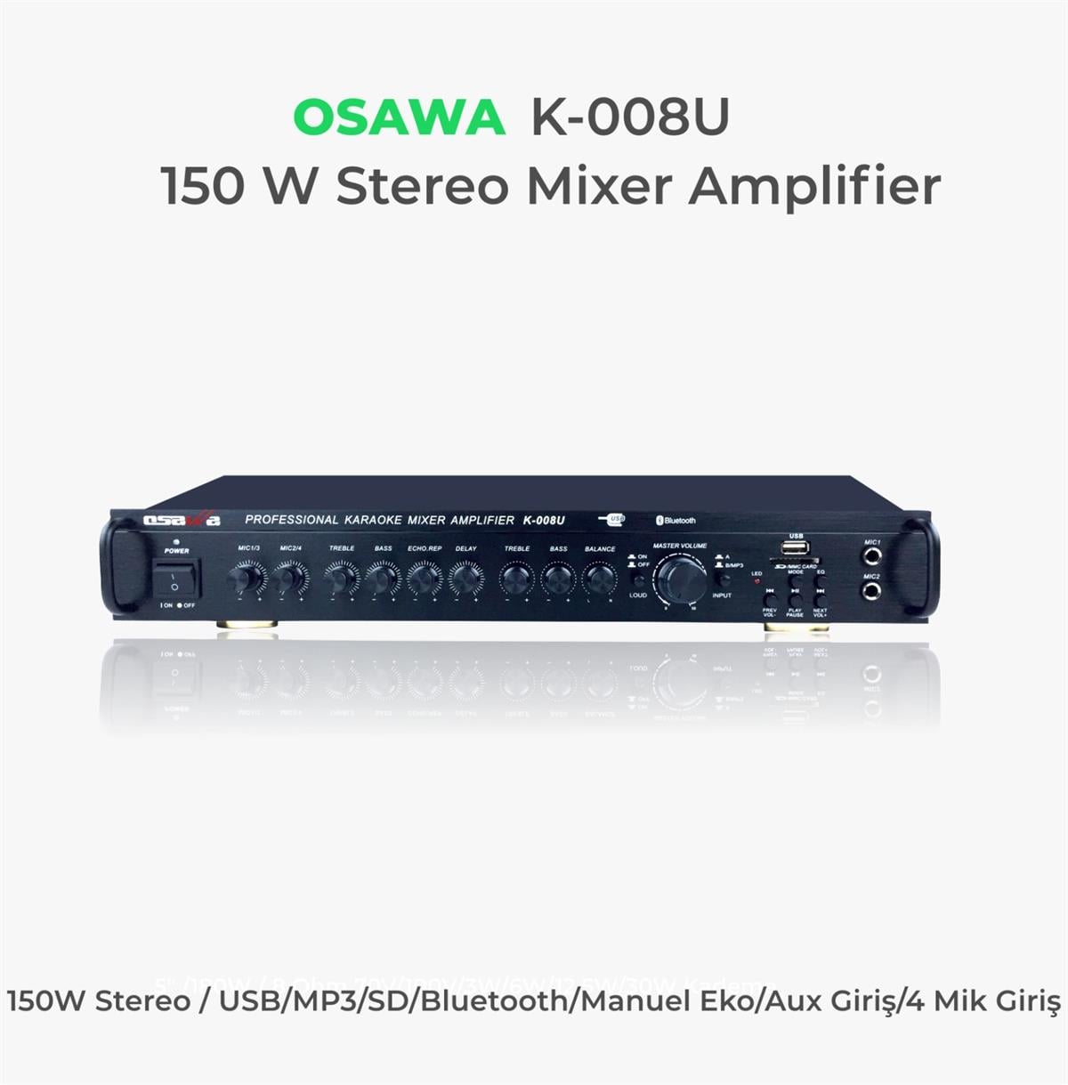 Osawa K-008U Mixer Amplifier