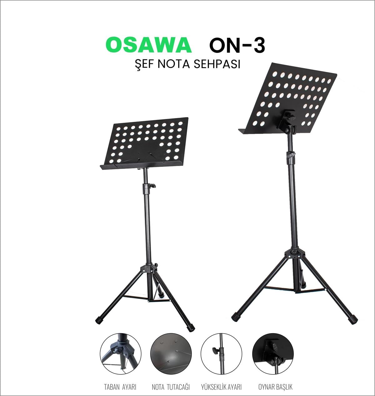 Osawa ON-3 Mikrofon Standı
