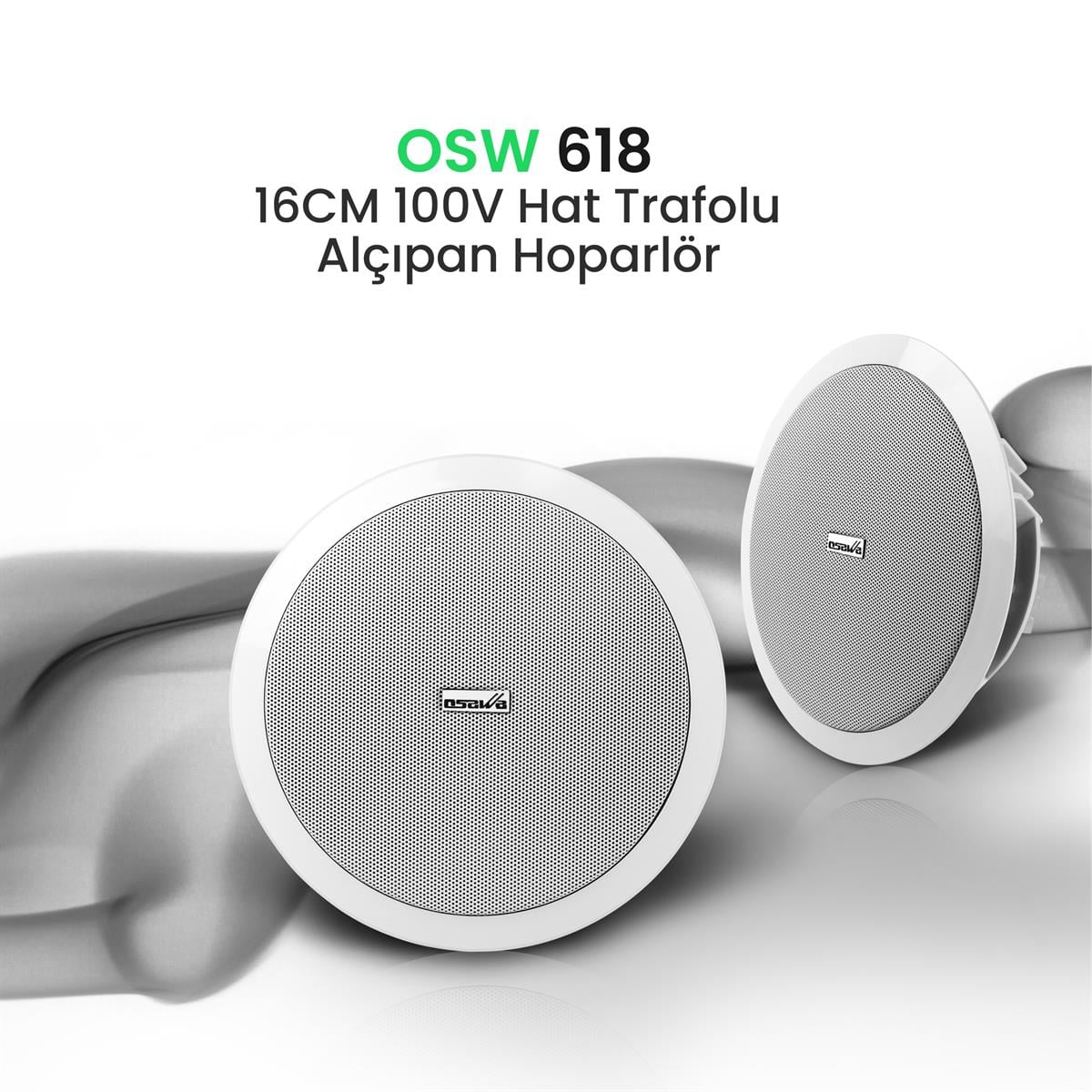 Osawa OSW–618 Alçıpan Hoparlör