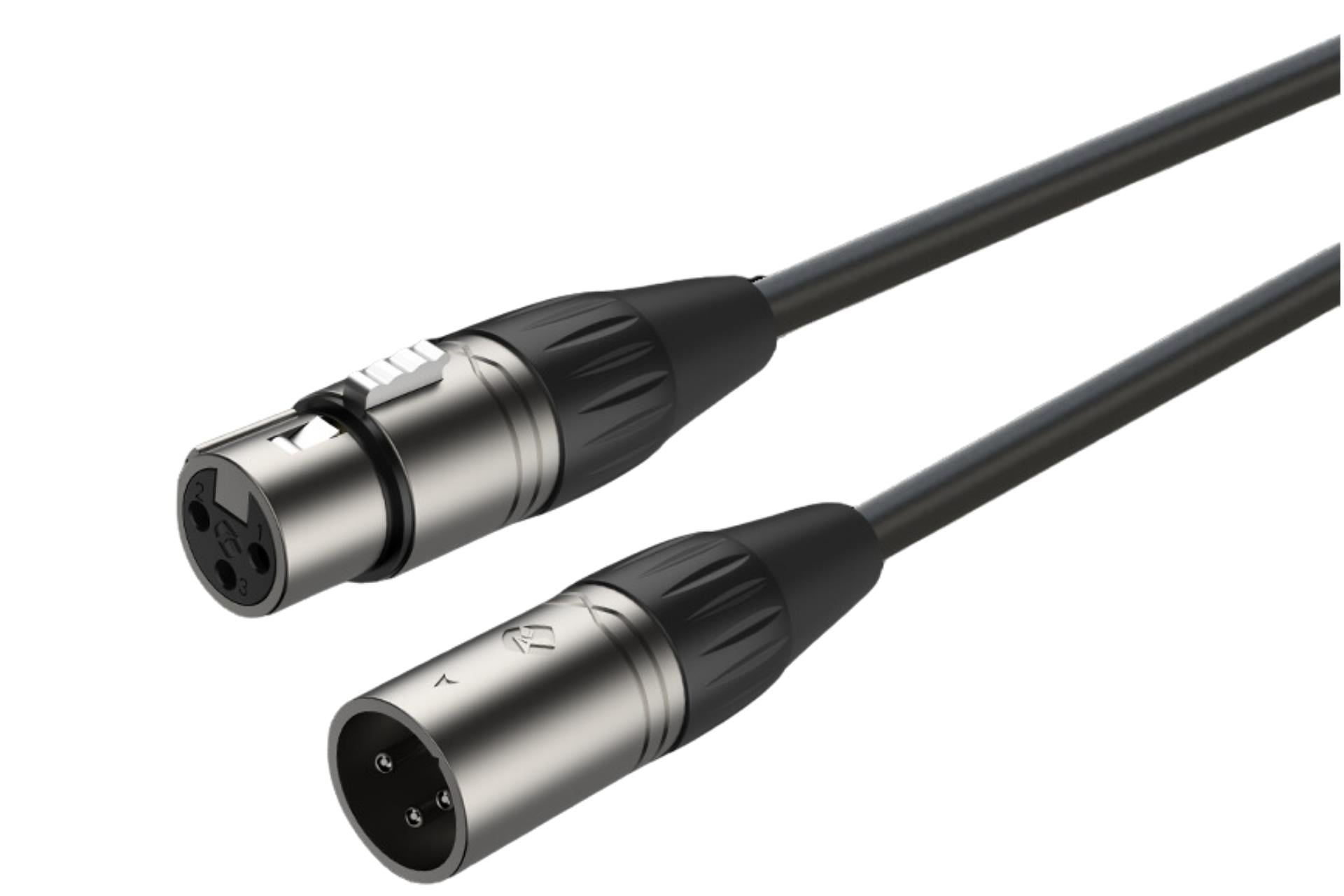 Roxtone RX-K12101 1 Metre XLR Dişi - XLR Erkek Sinyal Kablosu