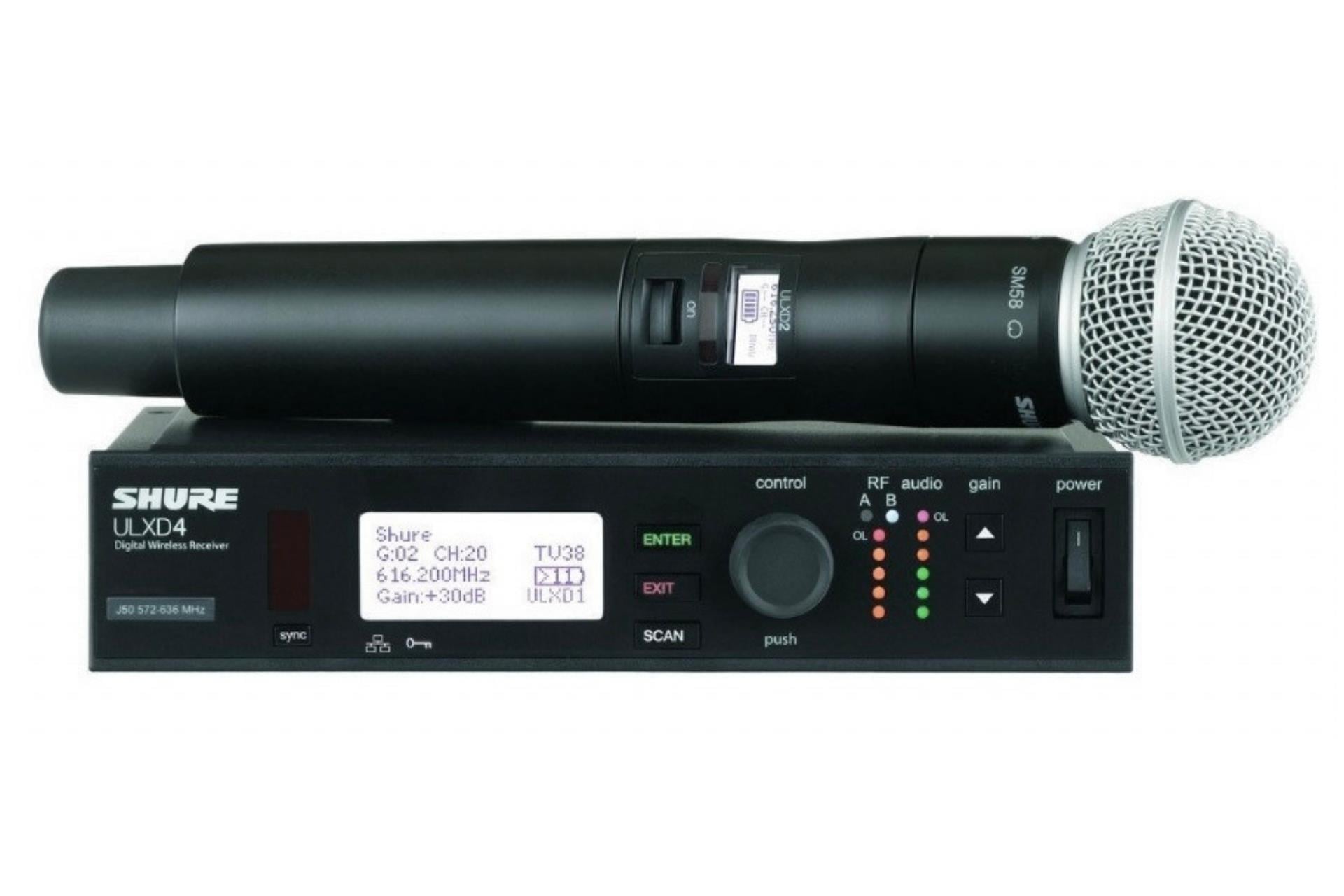 Shure ULXD24E/SM58 Kablosuz Mikrofon Seti