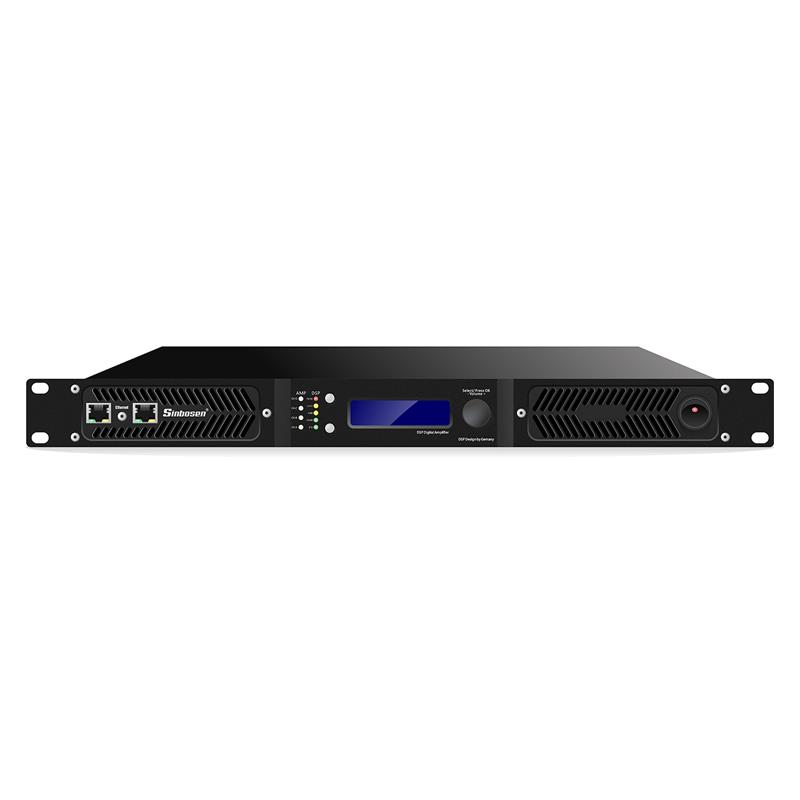 Sinbosen D4-3000 Profesyonel DSP 4 Kanallı Dijital Amplifikatör Amfi