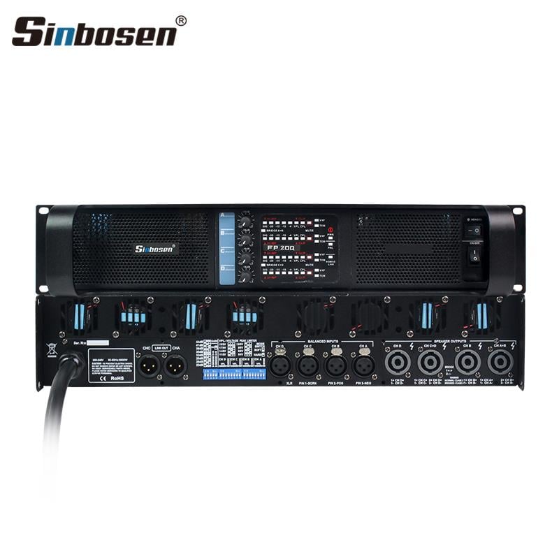 Sinbosen FP14000 Profesyonel Subwoofer Güç Amplifikatörü