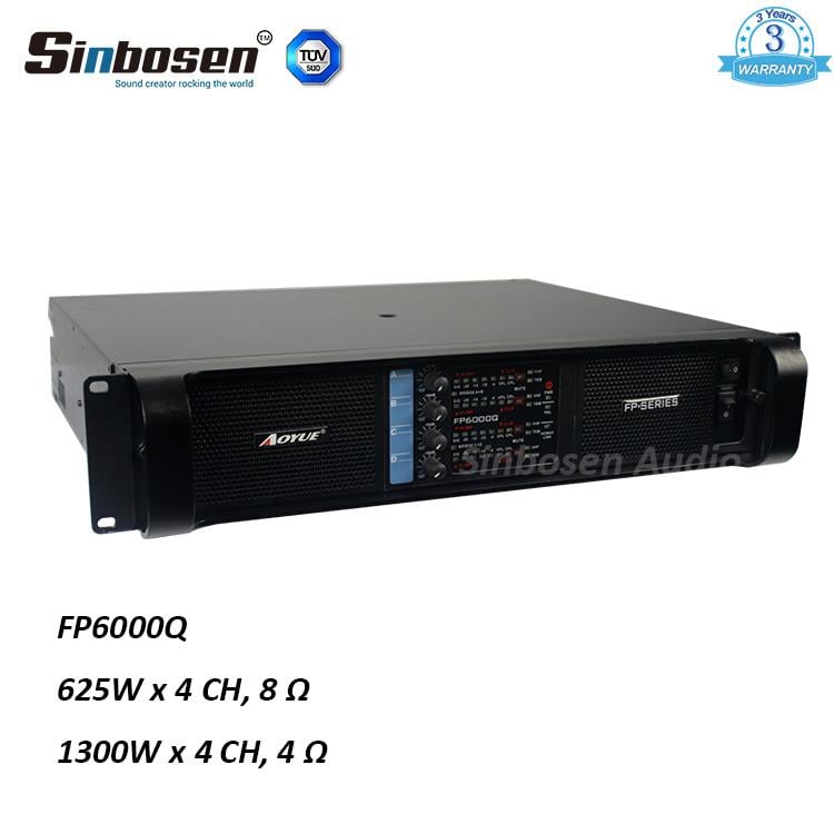 Sinbosen FP6000Q Power Amplifier Amplifikatör Amfi