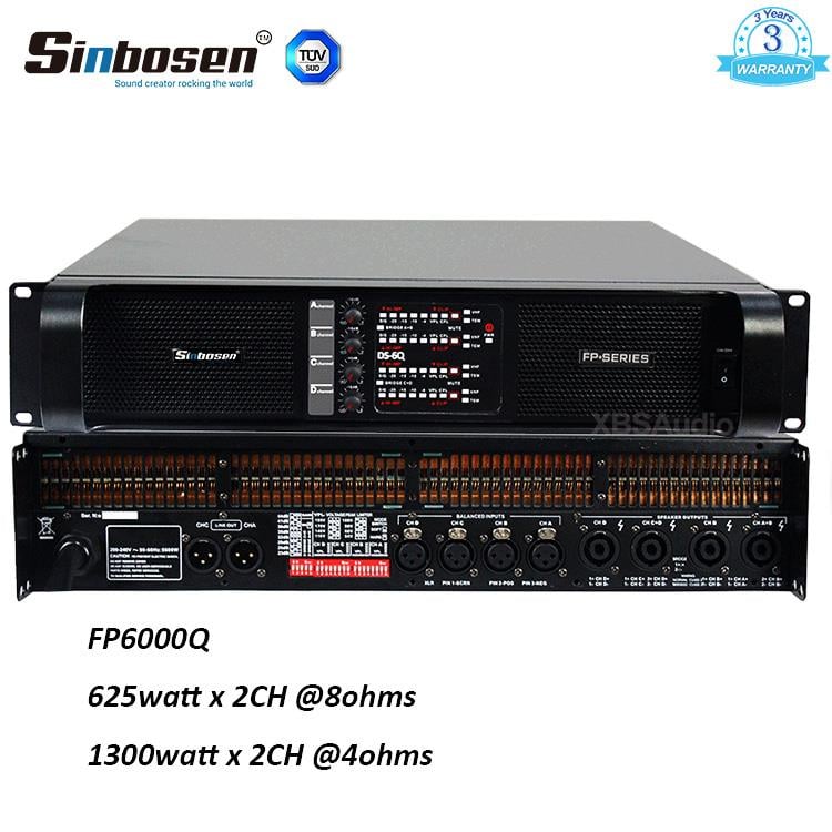 Sinbosen FP8000Q Power Amplifier Amfi