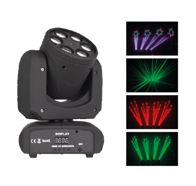 Wieder WR-6BEE 6 BEE EYE SHAKING HEAD AND LASER