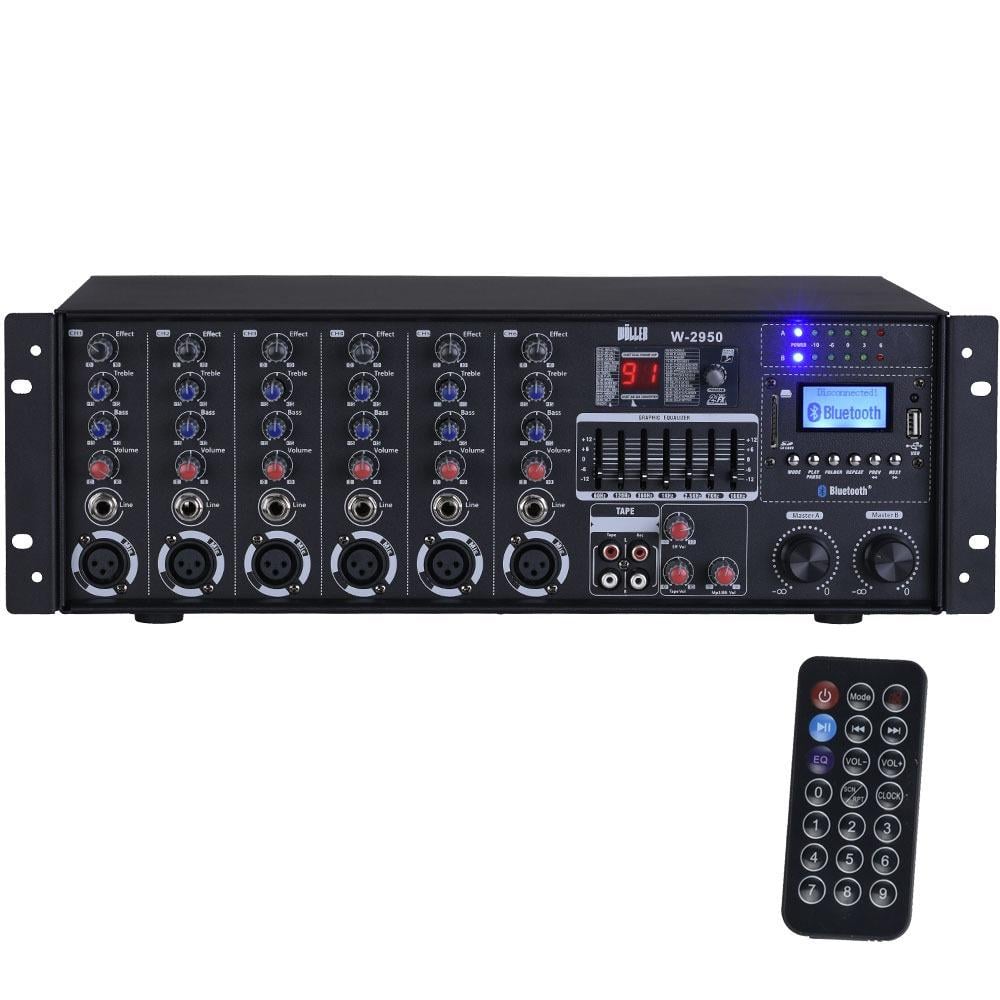 Wöller W-2500 6 Kanal Rack-Mount Power Mikser
