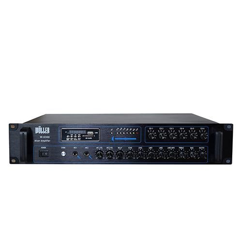 Wöller W-6300 6 Bölge Hat Trafolu Mikser Amplifikatör