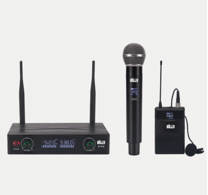 Wöller W-950YY Kablosuz Yaka Mikrofonu
