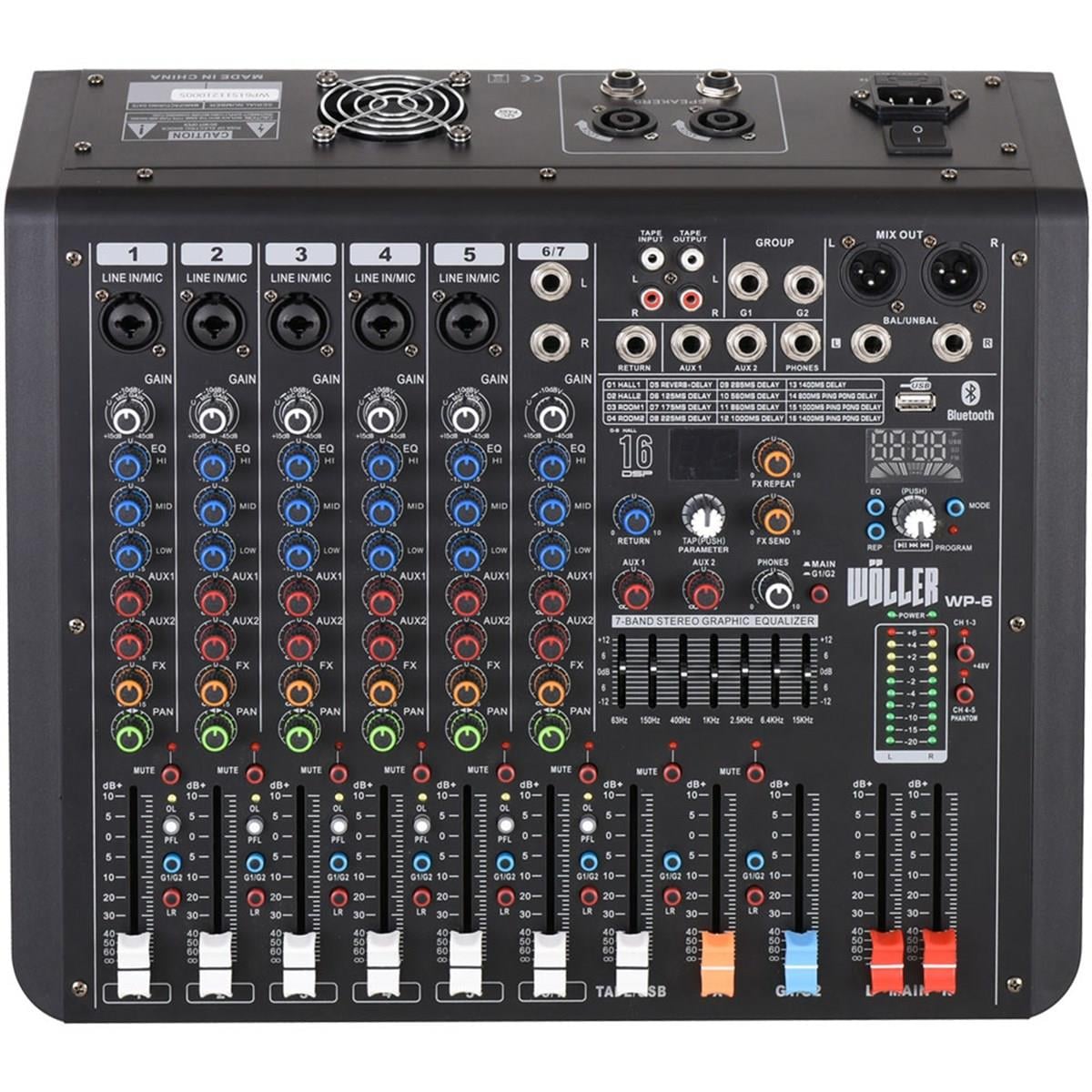 Wöller WP-6 Power Mixer Amfi