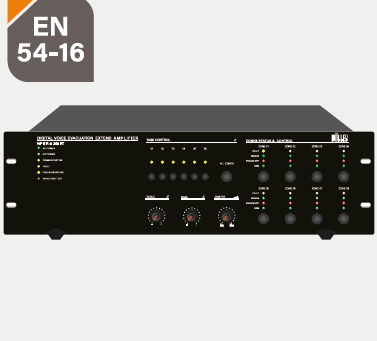 Wöller WPER-8250RT EN54 Acil Anons Merkezi Ünite Router