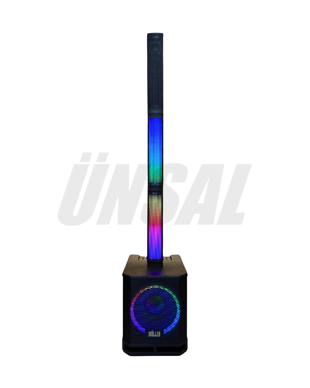 Wöller WSA-412P Aktif Column Array Hoparlör Seti (400 Watt - RGB Led)