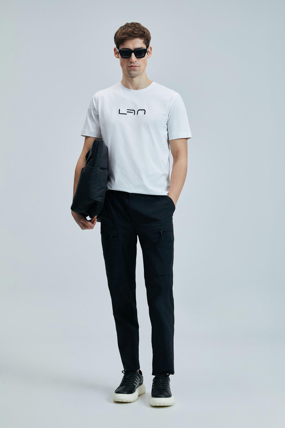 BLAZE Erkek Tişört - BEYAZ