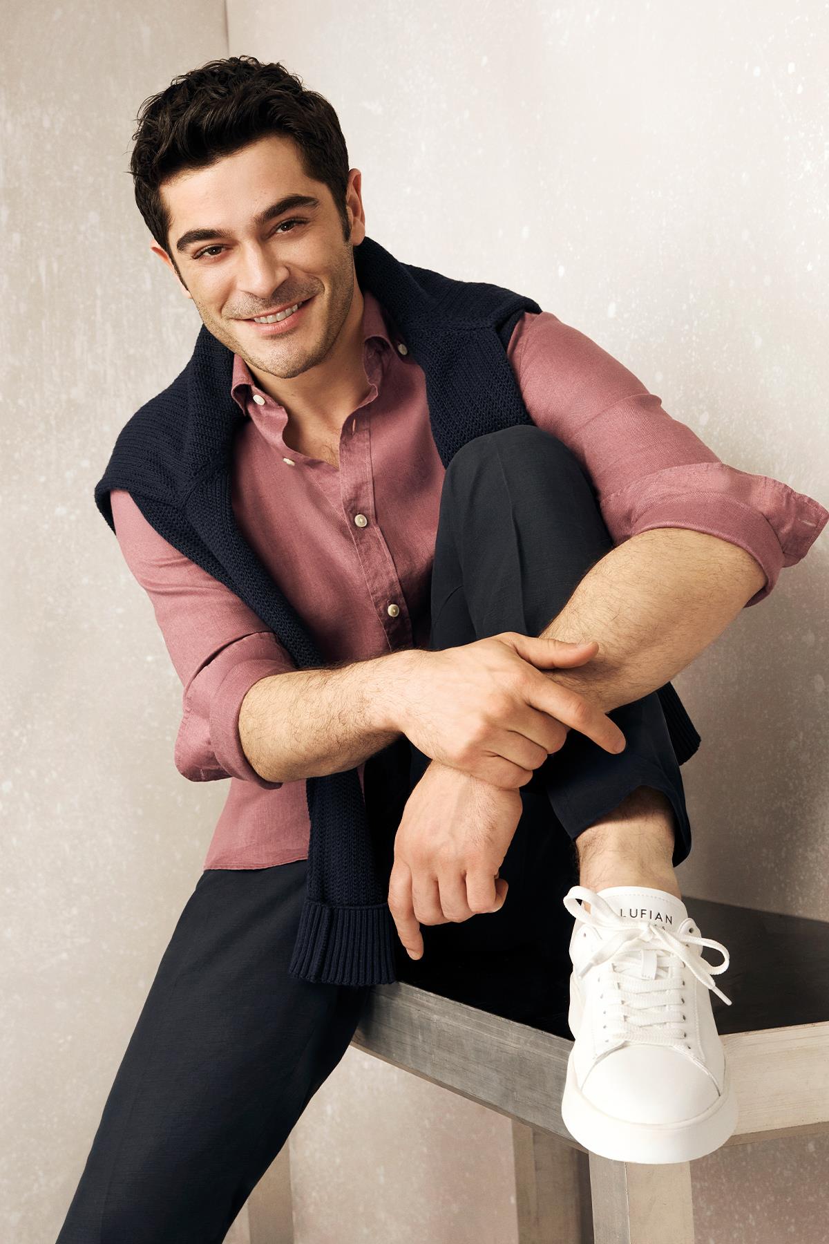 PİTAYA Erkek Gömlek - GÜL KURUSU