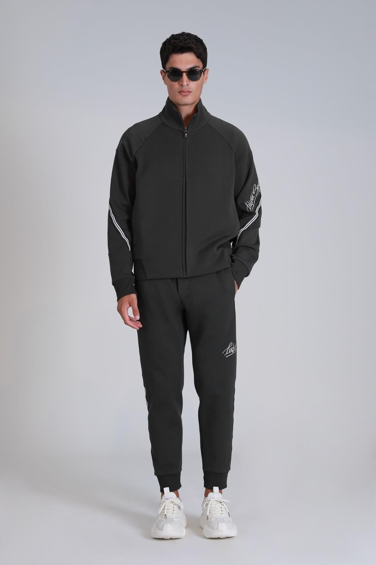 DERA Erkek Sweat - K.YEŞİL