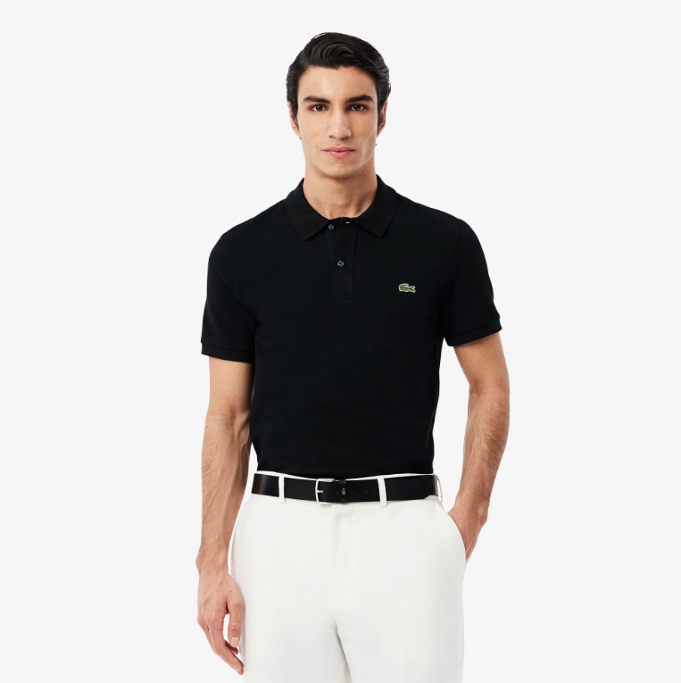 Erkek Slim Fit Polo - SİYAH