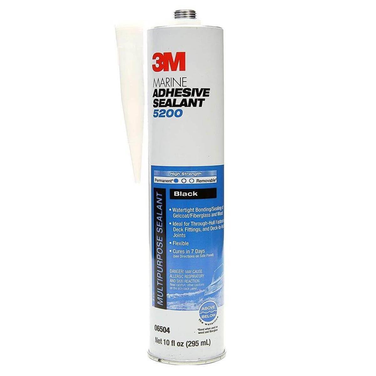 3M™ 5200 Marin Yapışkan Dolgu Macunu, Siyah - 295 ml