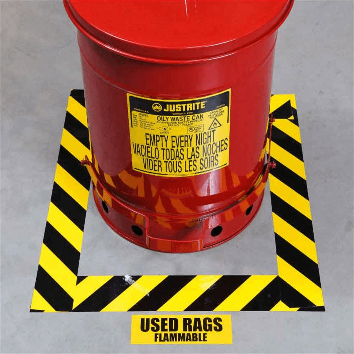 3M™ 766I Genel Amaçlı Vinil Bant, Sarı/Siyah (50mm x 33m)