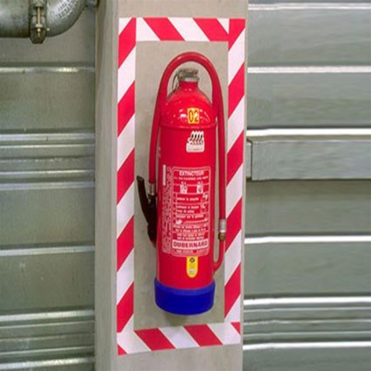 3M™ 767I Genel Amaçlı Vinil Bant, Kırmızı/Beyaz (50mm x 33m)