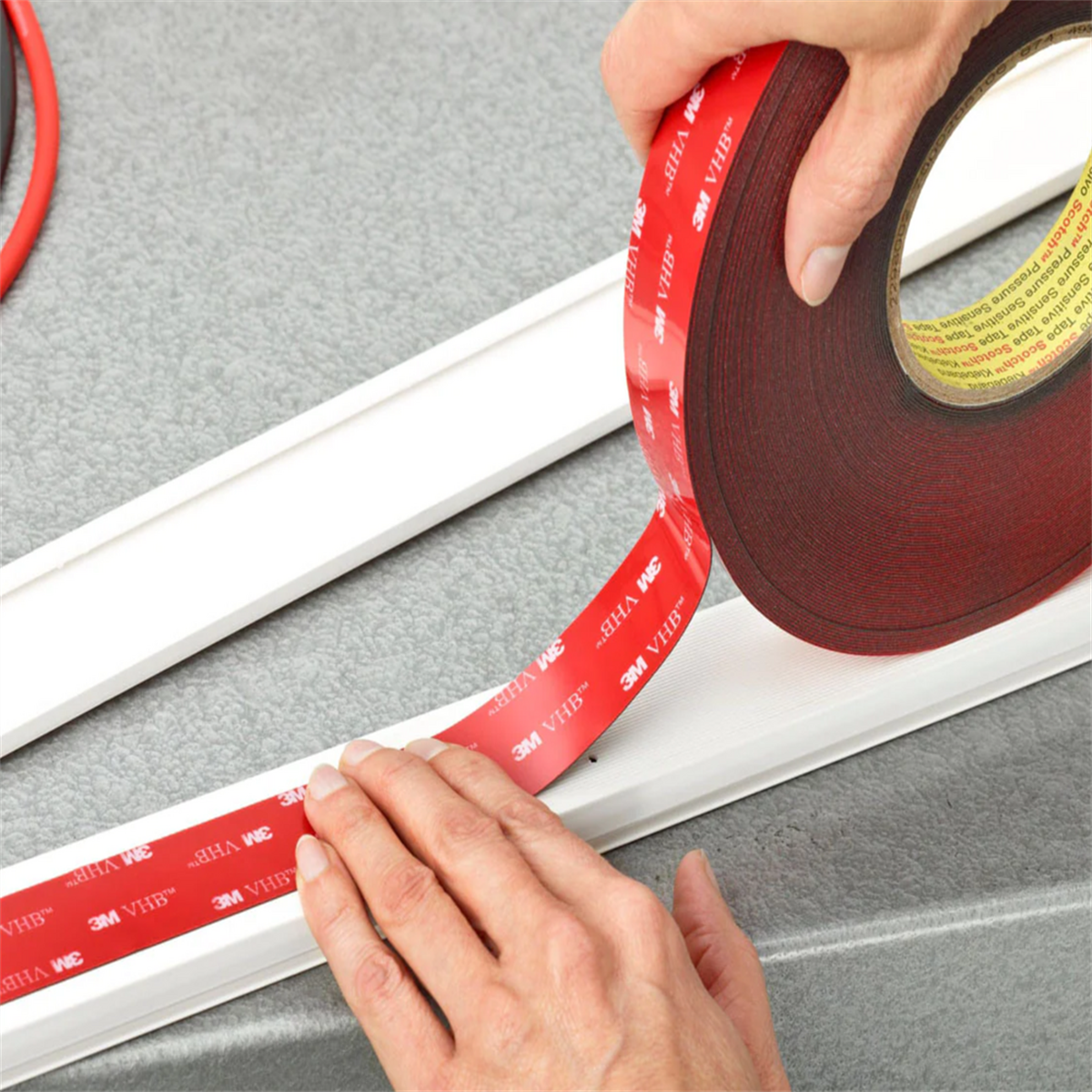 3M™ VHB™ GPH-110GF Yüksek Sıcaklık Dayanımlı Çift Taraflı Gri Bant