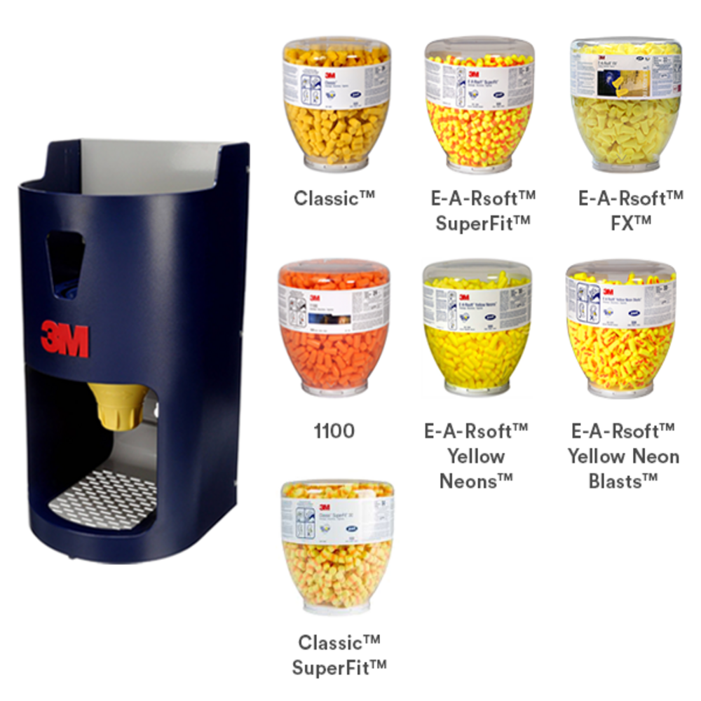 3M™ One Touch™ Pro Kulak Tıkaçları Dispenseri, 391-0000