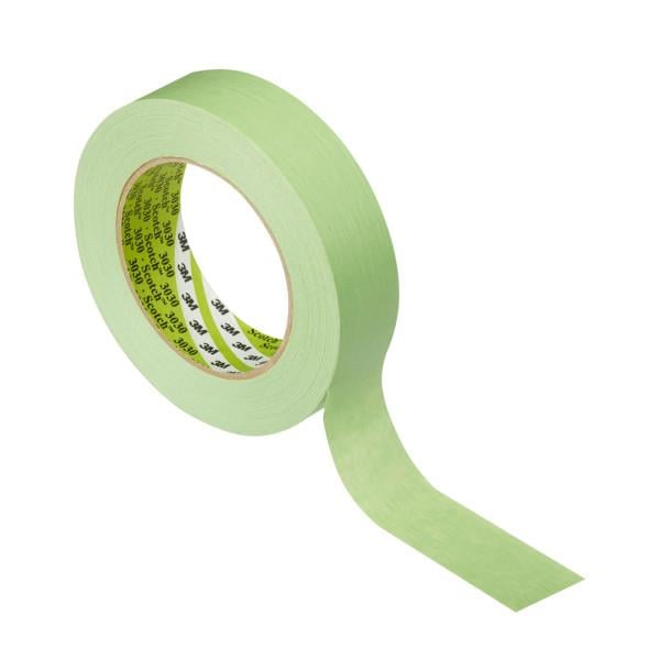 3M™ Scotch® 3030 Premium Otomotiv Maskeleme Bandı 50977, Yeşil (18mm x 50m)