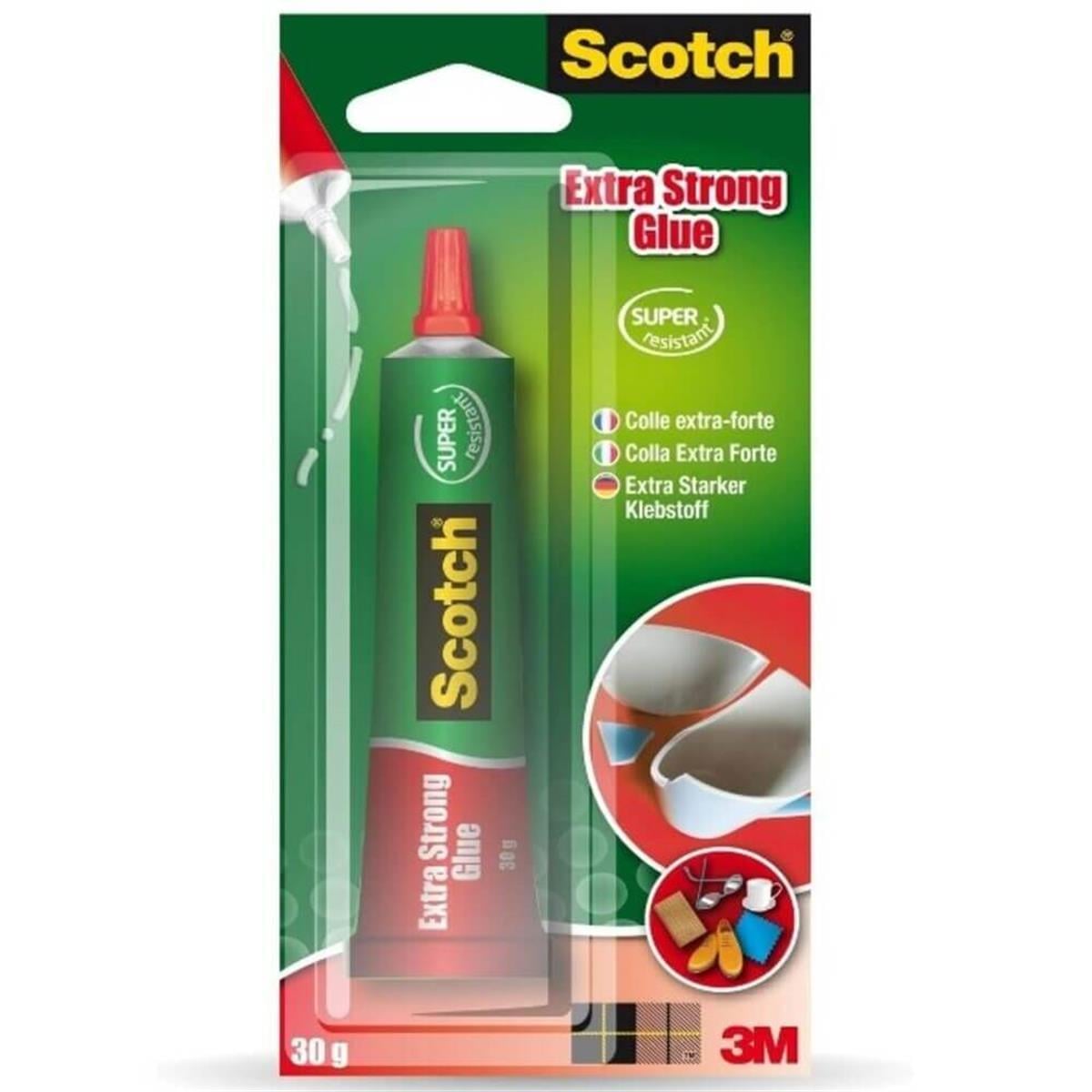 3M™ Scotch® Ekstra Güçlü Yapıştırıcı, Şeffaf - 30 ml