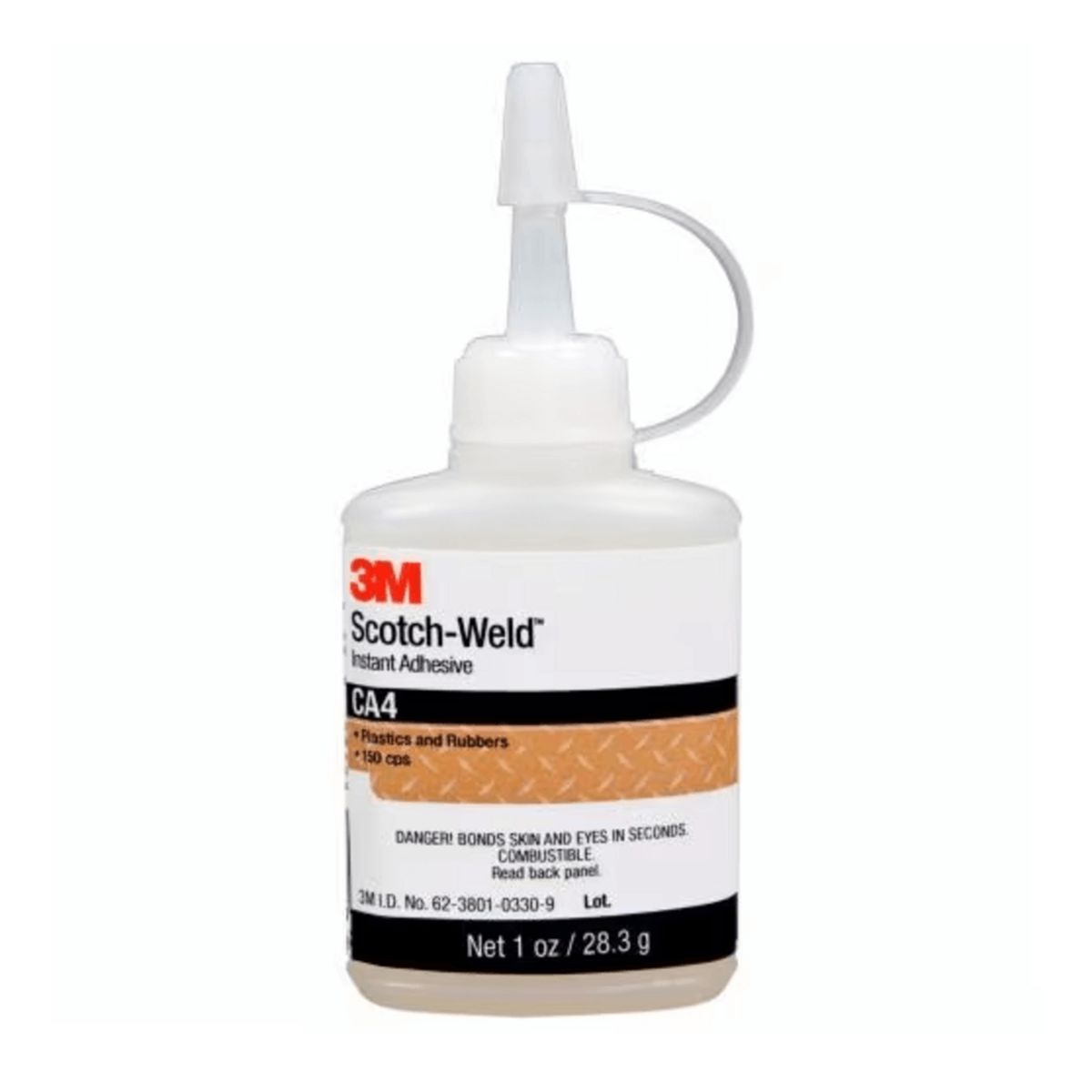 3M™ Scotch-Weld™ CA4 Hızlı Yapıştırıcı, Şeffaf - 30 gr