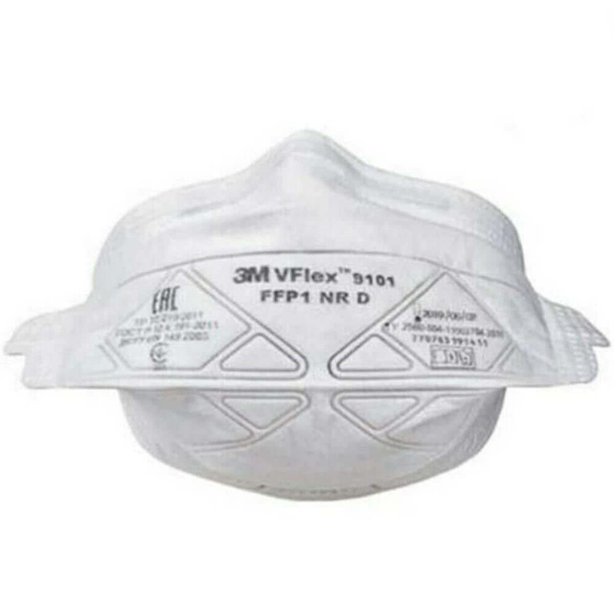 3M™ Vflex™ 9101E Ffp1 Ventilsiz Solunum Koruyucu Maske - 25`li Paket