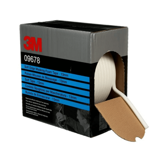 3M™ 09678 Köpük Maskeleme Bandı, Beyaz (13mm x 50m)