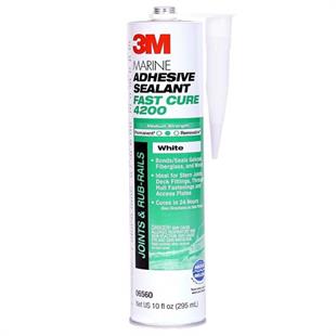 3M™ 4200FC Marin Yapıştırıcı Mastik, Beyaz - 310 ml