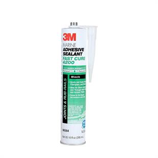 3M™ 4200FC Marin Yapıştırıcı Mastik, Siyah - 310 ml