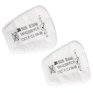 3M™ 5925 P2 Maske Filtresi Pedi - 1 Çift