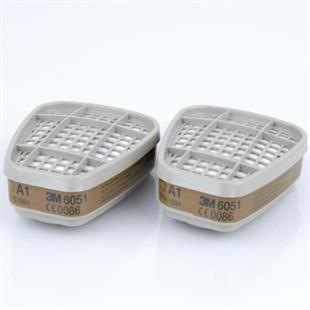 3M™ 6051 A1 Gaz Ve Buhar Maske Filtresi - 1 Çift