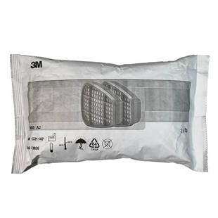 3M™ 6055 A2 Gaz Ve Buhar Maske Filtresi - 1 Çift