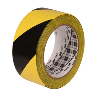 3M™ 766I Genel Amaçlı Vinil Bant, Sarı/Siyah (50mm x 33m)