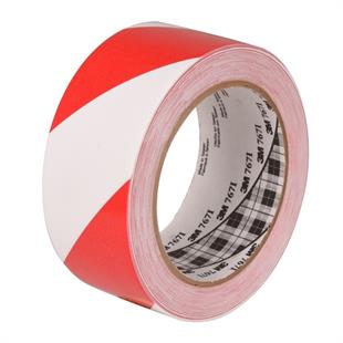 3M™ 767I Genel Amaçlı Vinil Bant, Kırmızı/Beyaz (50mm x 33m)