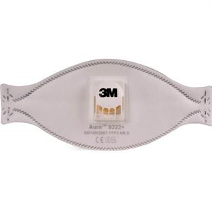 3M™ Aura™ 9322 Ffp2 Ventilli Solunum Koruyucu Maske - 10`lu Paket
