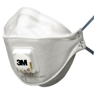 3M™ Aura™ 9322 Ffp2 Ventilli Solunum Koruyucu Maske - 10`lu Paket